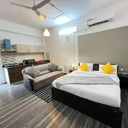 Bedchambers Serviced Apartments, Hyderabad Exterior photo